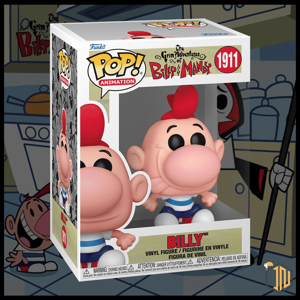 Arriva un nuovo Funko Pop! dedicato a The Grim Adventures of Billy & Mandy - Billy #1911 vi aspetta su shop.inerdini.it