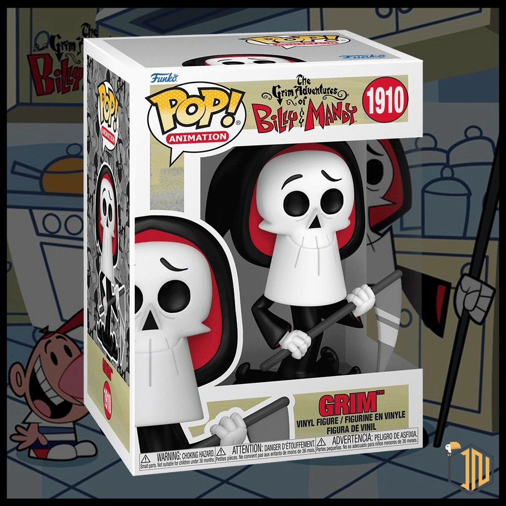Arriva un nuovo Funko Pop! dedicato a The Grim Adventures of Billy & Mandy - Grim #1910 vi aspetta su shop.inerdini.it