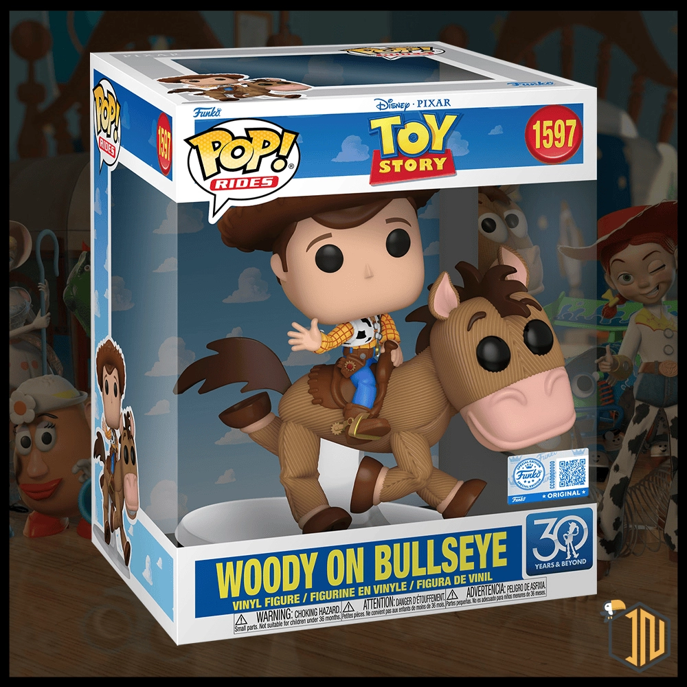 Arriva un nuovo Funko Pop! dedicato a Toy Story Funko Pop! - Woody on Bullseye #1597 vi aspetta su shop.inerdini.it