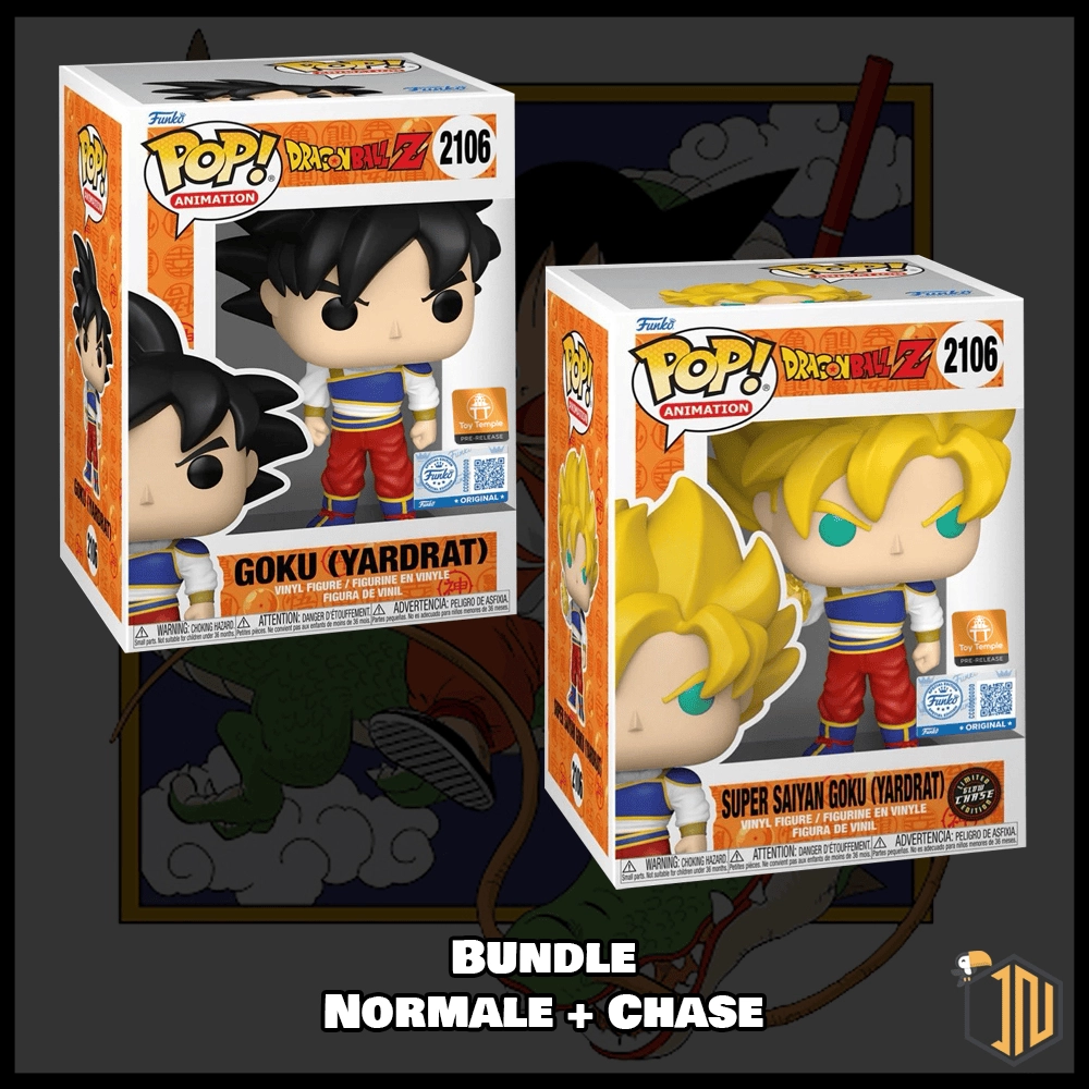 Arrivano un nuovo Funko Pop! dedicato a Dragon Ball Z - Goku Yardrat #2106. Il Bundle Normale + Chase Toy Temple Exclusive Pre-Release vi aspetta su shop.inerdini.it