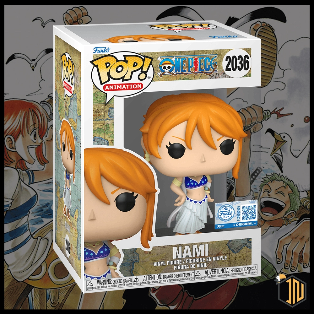 Arriva il pre-ordine del FUNKO POP di Nami #2036 (Alabasta Arc). Lo trovi su shop.inerdini.it
