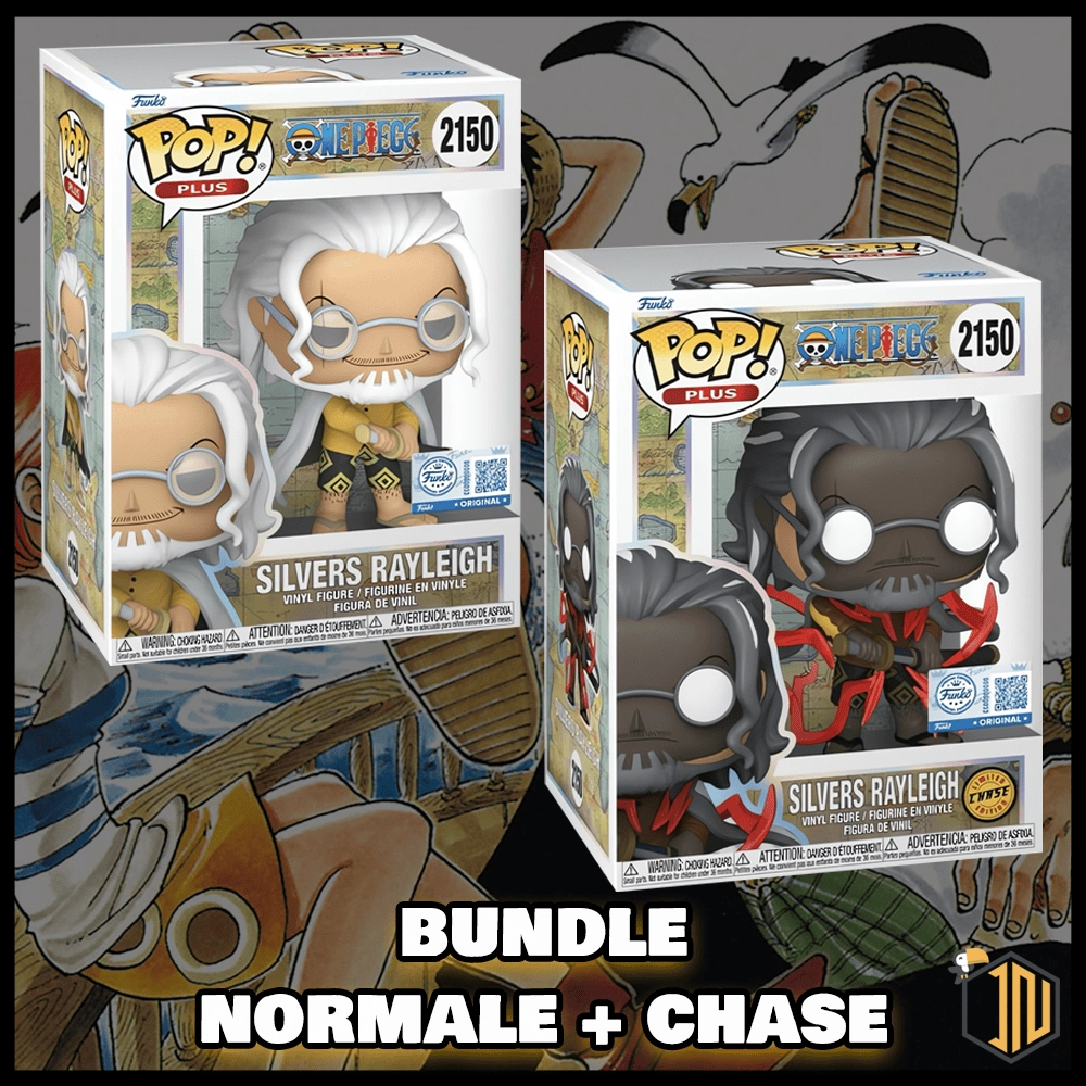 One Piece Funko POP! - Silvers Rayleigh #2150 Bundle Normale + Chase