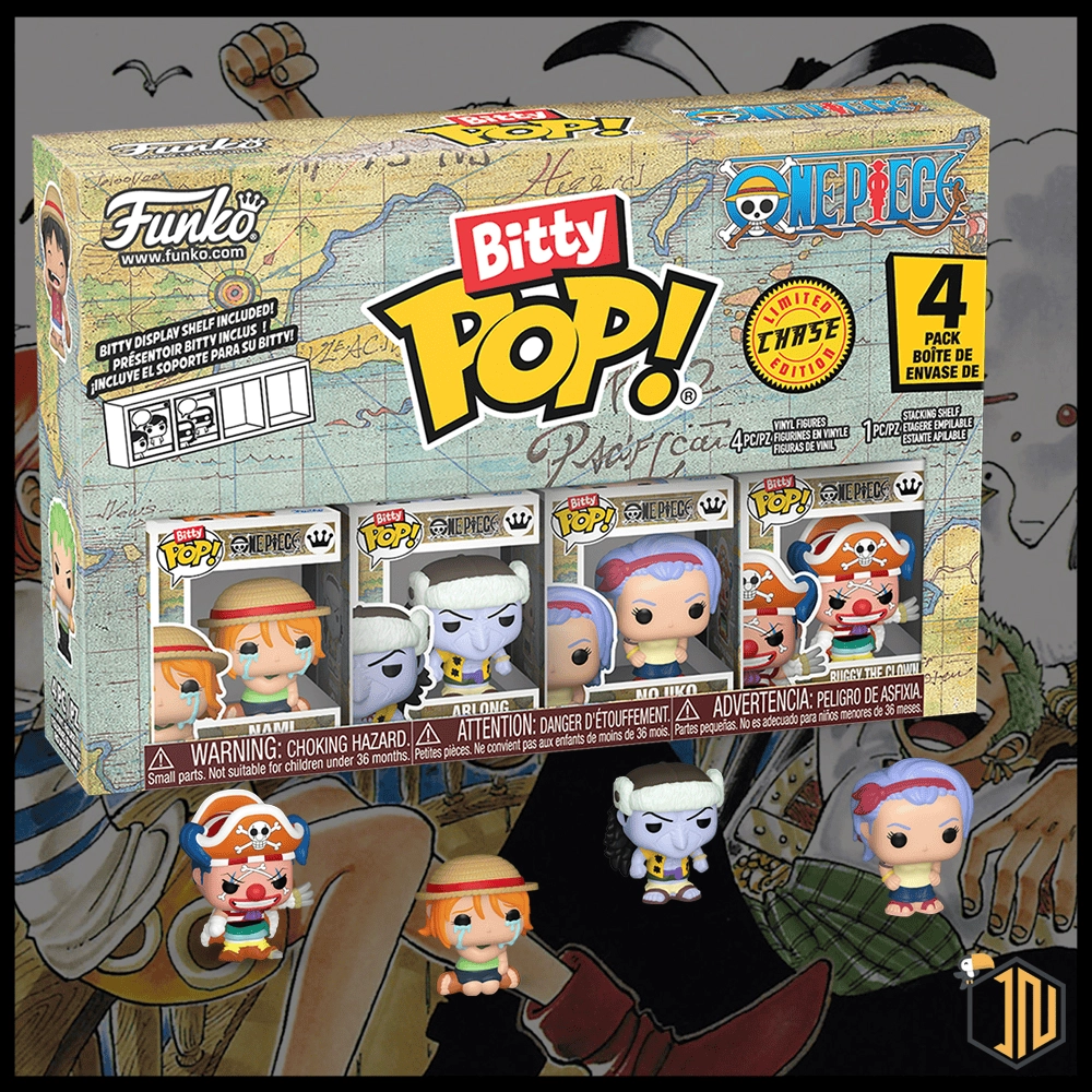 One Piece Bitty Pop! - Nami 4 pack Series 2