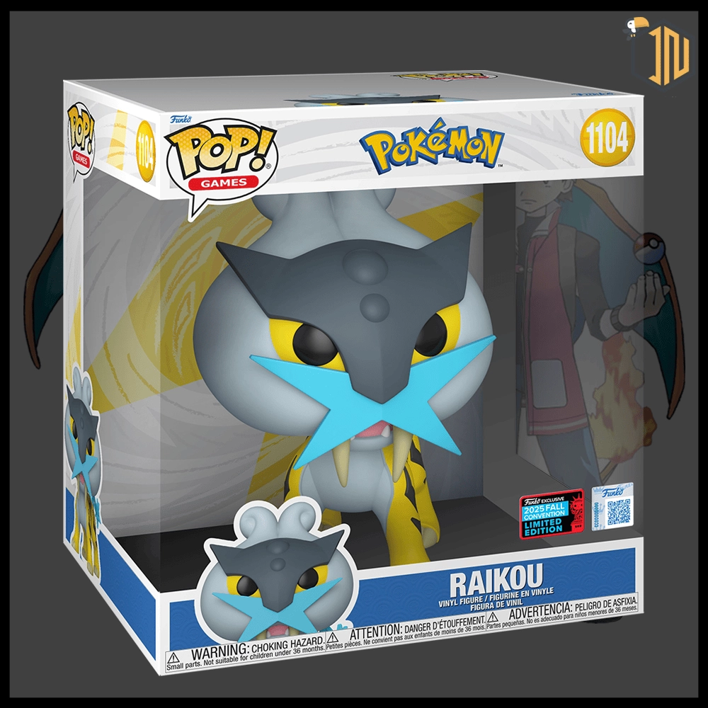 Arriva un nuovo Funko Pop! dedicato a Pokemon - Raikou #1104 FALL CONVENTION (Shared) 2025 vi aspetta su shop.inerdini.it