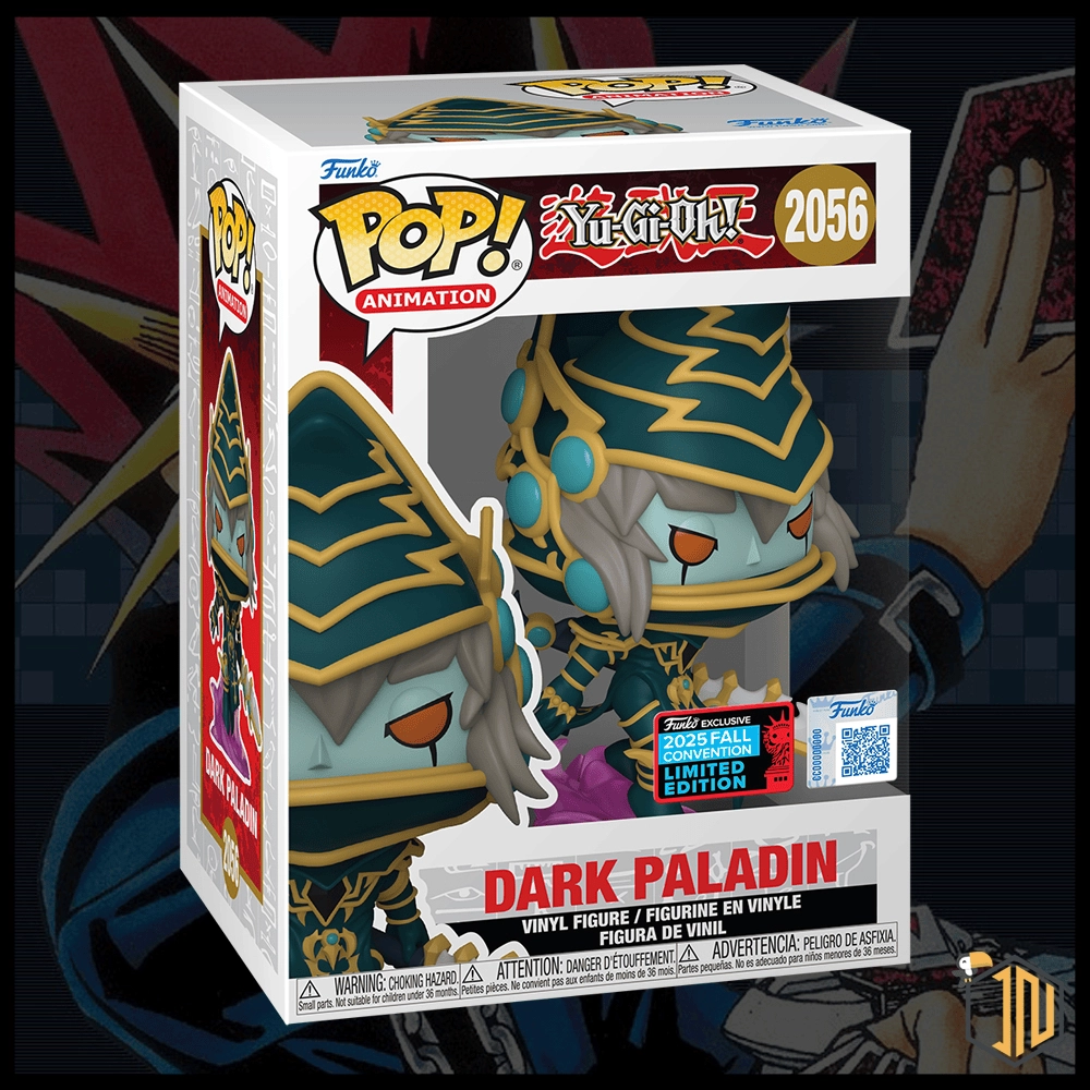 Arriva un nuovo Funko Pop! dedicato a Yu-Gi-Oh! Funko POP! - Dark Paladin #2056 FALL CONVENTION (Shared) 2025 vi aspetta su shop.inerdini.it