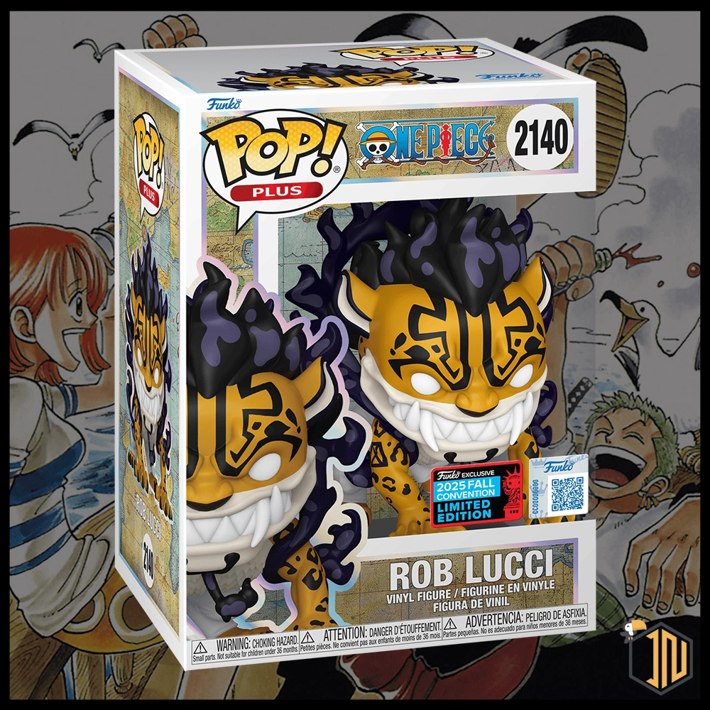 Arriva un nuovo Funko Pop! dedicato a One Piece - Rob Lucci #2140 FALL CONVENTION (Shared) 2025 vi aspetta su shop.inerdini.it