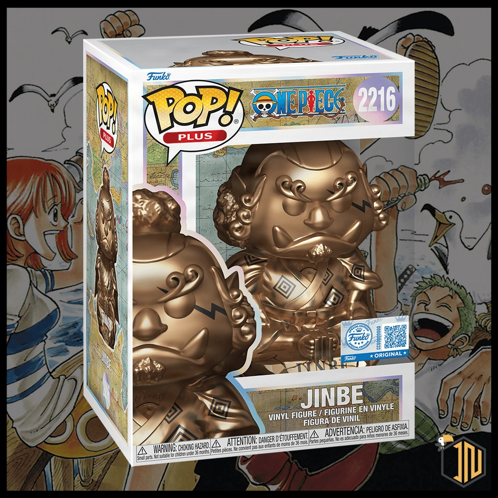 Arriva un nuovo Funko Pop! dedicato a One Piece - Jinbe Statue Bronze #2216 vi aspetta su shop.inerdini.it