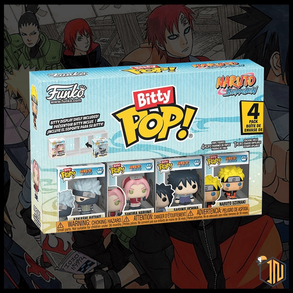 Naruto Shippuden Bitty Pop! - Team 7