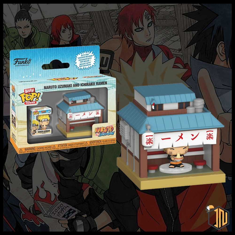 Naruto Shippuden Bitty Pop! Town - Ichiraku Ramen - immagine 3