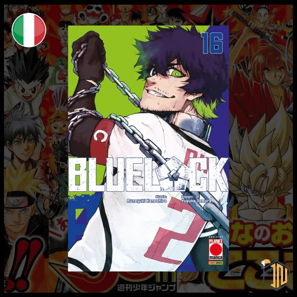 Arriva Blue Lock n.16! Vi aspetta su shop.inerdini.it
