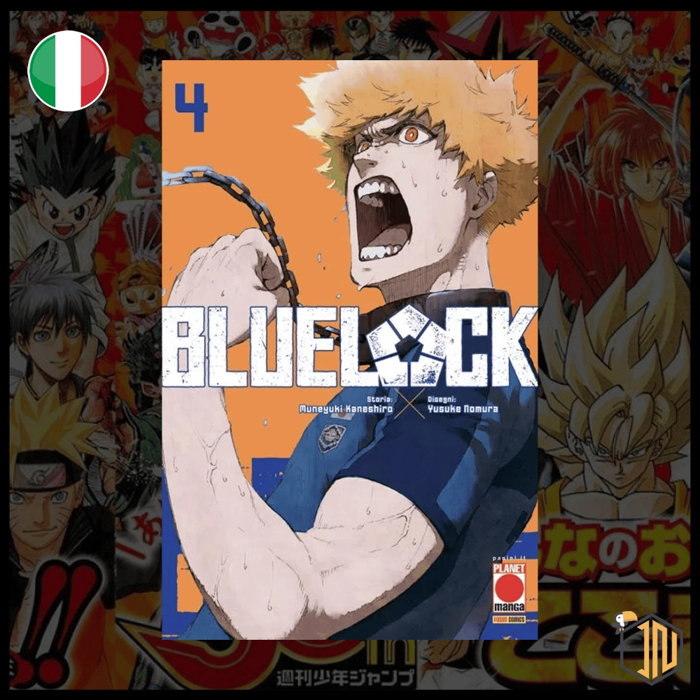 Arriva Blue Lock n.4! Vi aspetta su shop.inerdini.it