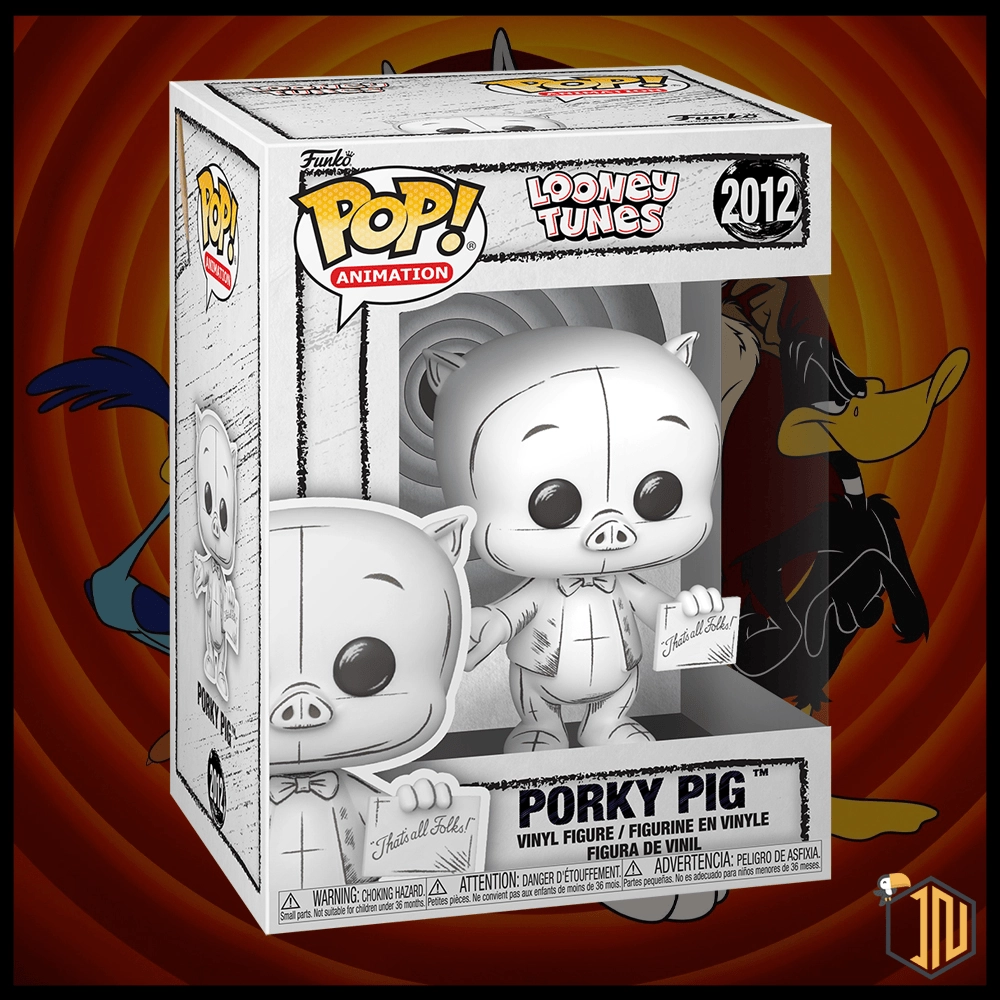 Arriva un nuovo Funko Pop! dedicato a Looney Tunes - Porky Pig #2012 Sketched Deco vi aspetta su shop.inerdini.it