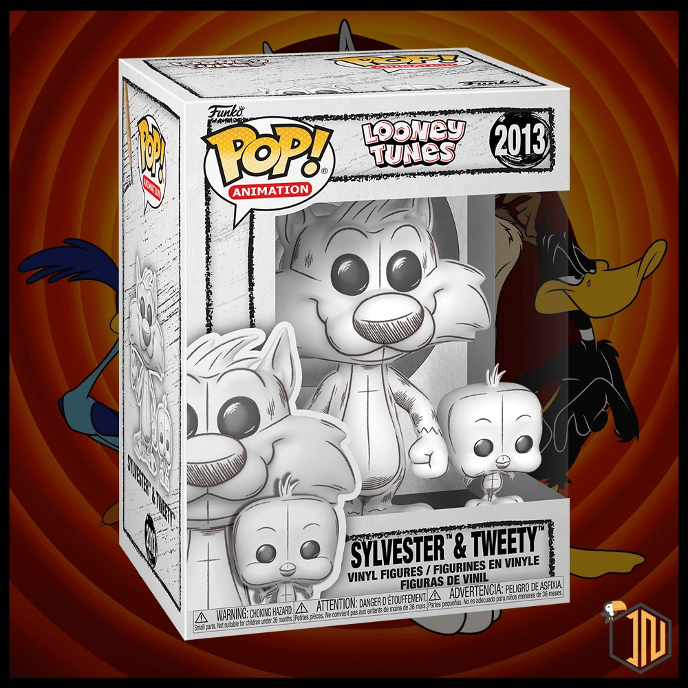 Arriva un nuovo Funko Pop! dedicato a Looney Tunes - Sylvester & Tweety (Gatto Silvestro e Titti) #2013 Sketched Deco vi aspetta su shop.inerdini.it