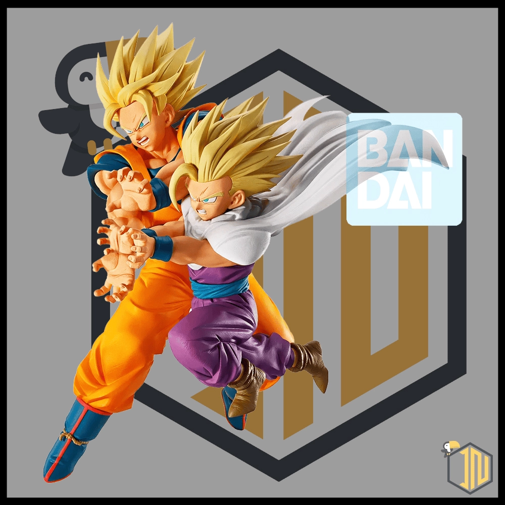 DRAGON BALL Z - Son Goku & Son Gohan Figure Spectacle Battle 18cm