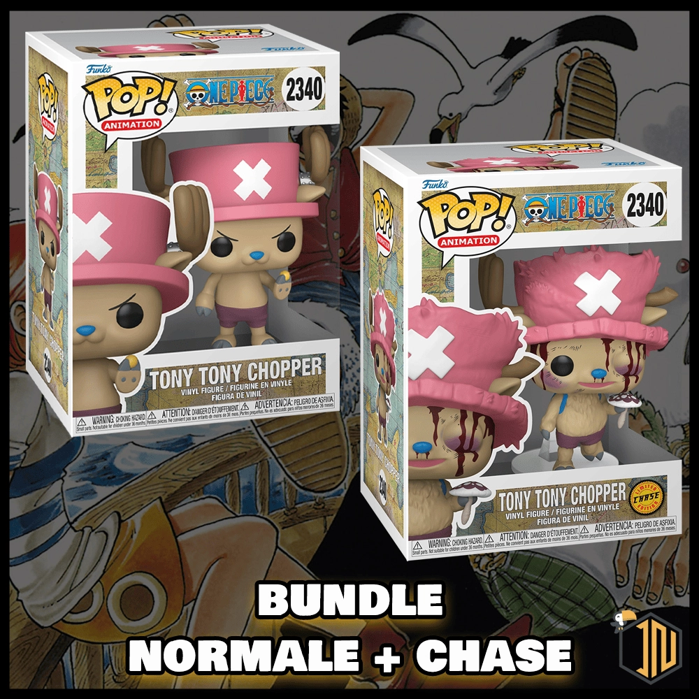 Arriva un nuovo Funko Pop! dedicato a One Piece Funko POP! - Tony Tony Chopper #2340 Bundle Normale + Chase vi aspetta su shop.inerdini.it