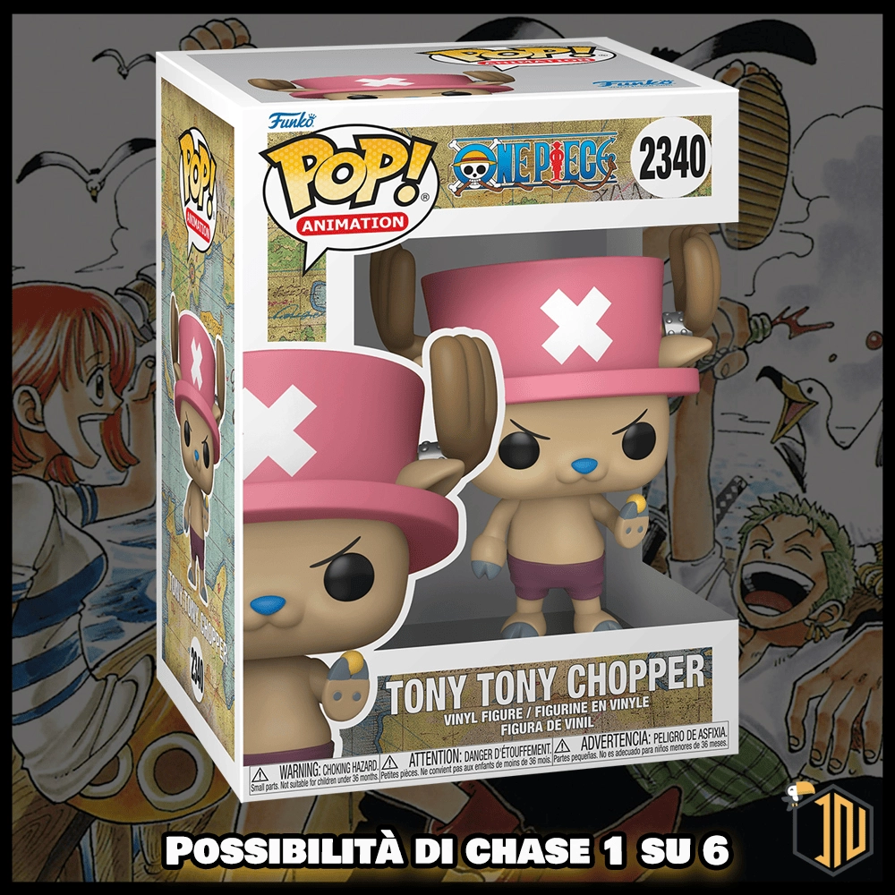 Arriva il pre-ordine del FUNKO POP di Tony Tony Chopper #2340. Lo trovi su shop.inerdini.it