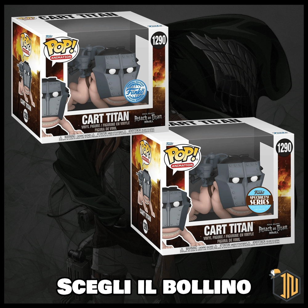 L'attacco dei giganti Funko POP! - Cart Titan #1290