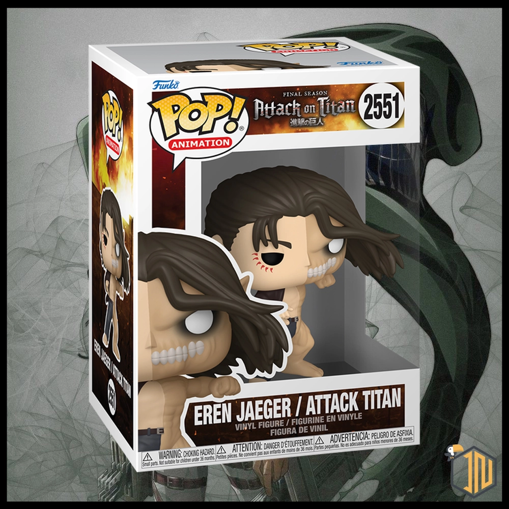 L'attacco dei giganti Funko POP! - Eren Jaeger Attack Titan #2551