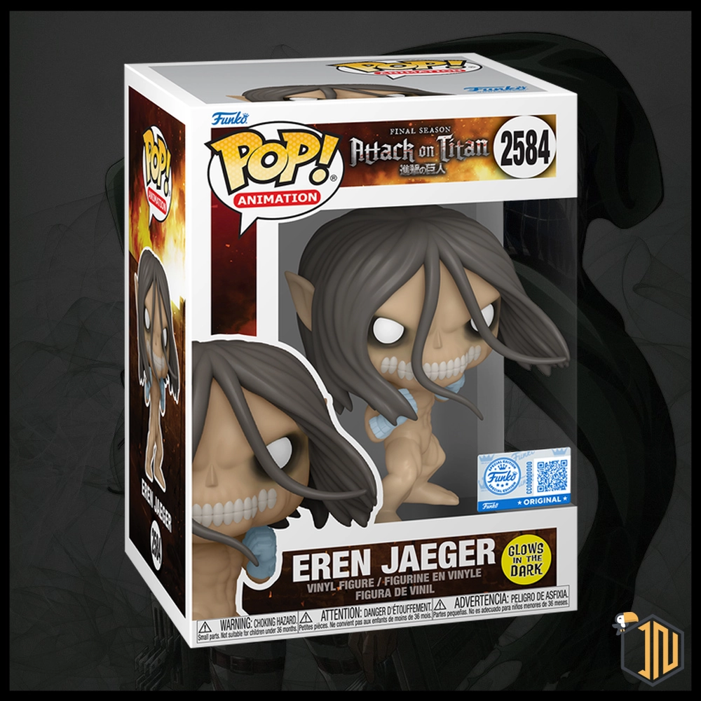 L'attacco dei giganti Funko POP! - Eren Jaeger GITD #2584