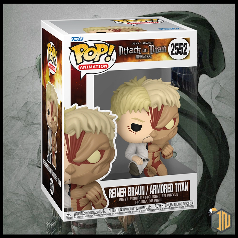 L'attacco dei giganti Funko POP! - Reiner Braun Armored Titan #2552